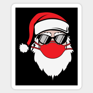 Pandemic Santa Claus with Mask Sticker
